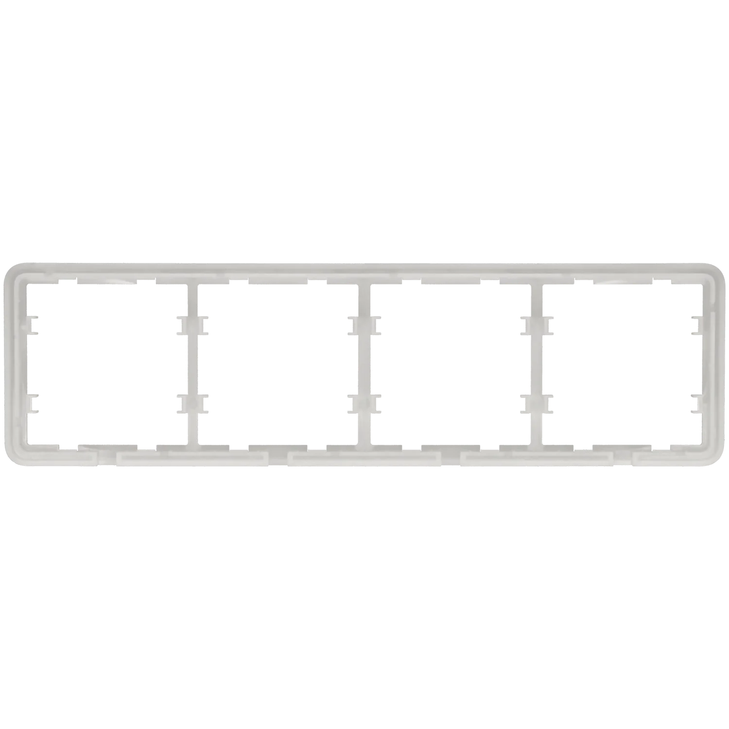 Cadre pour 4 commutateurs
