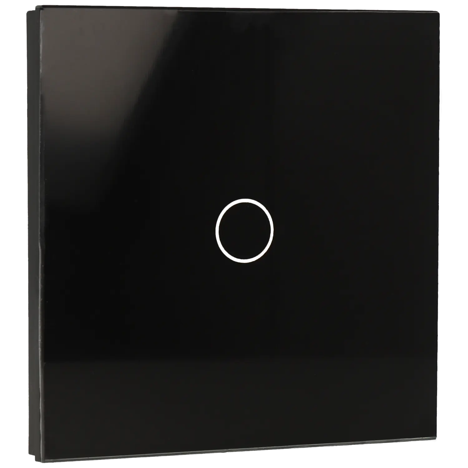 Panel de interruptor simple con 1 botón